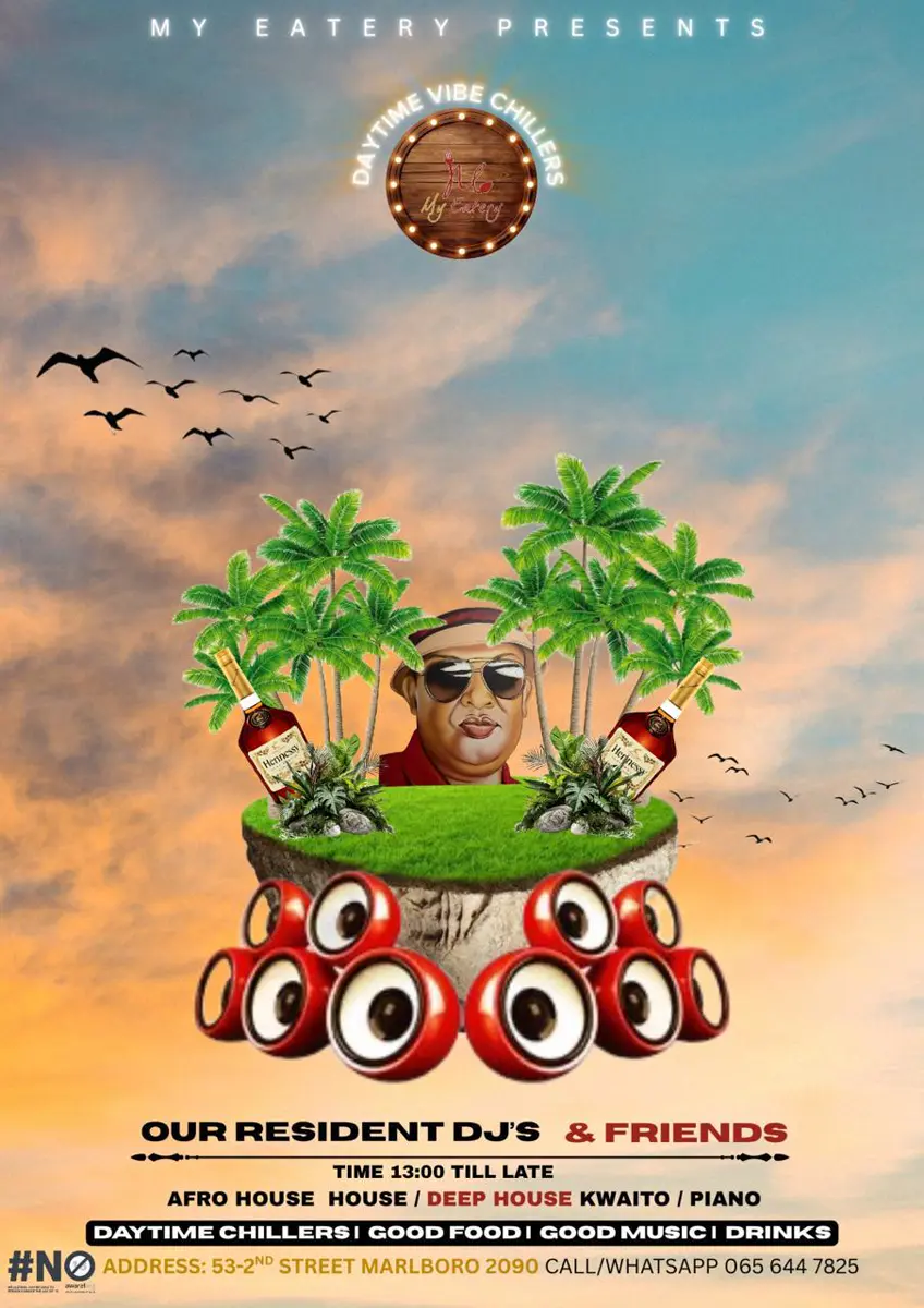 Daytime Vibe Chillers flyer for My Eatery
